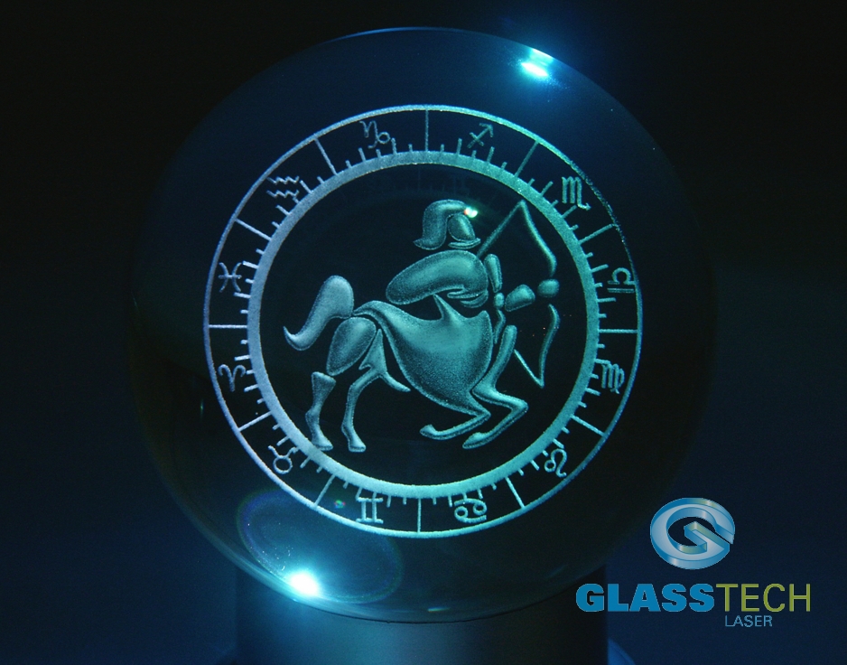 3D STŘELEC ve skl. kouli 80 mm