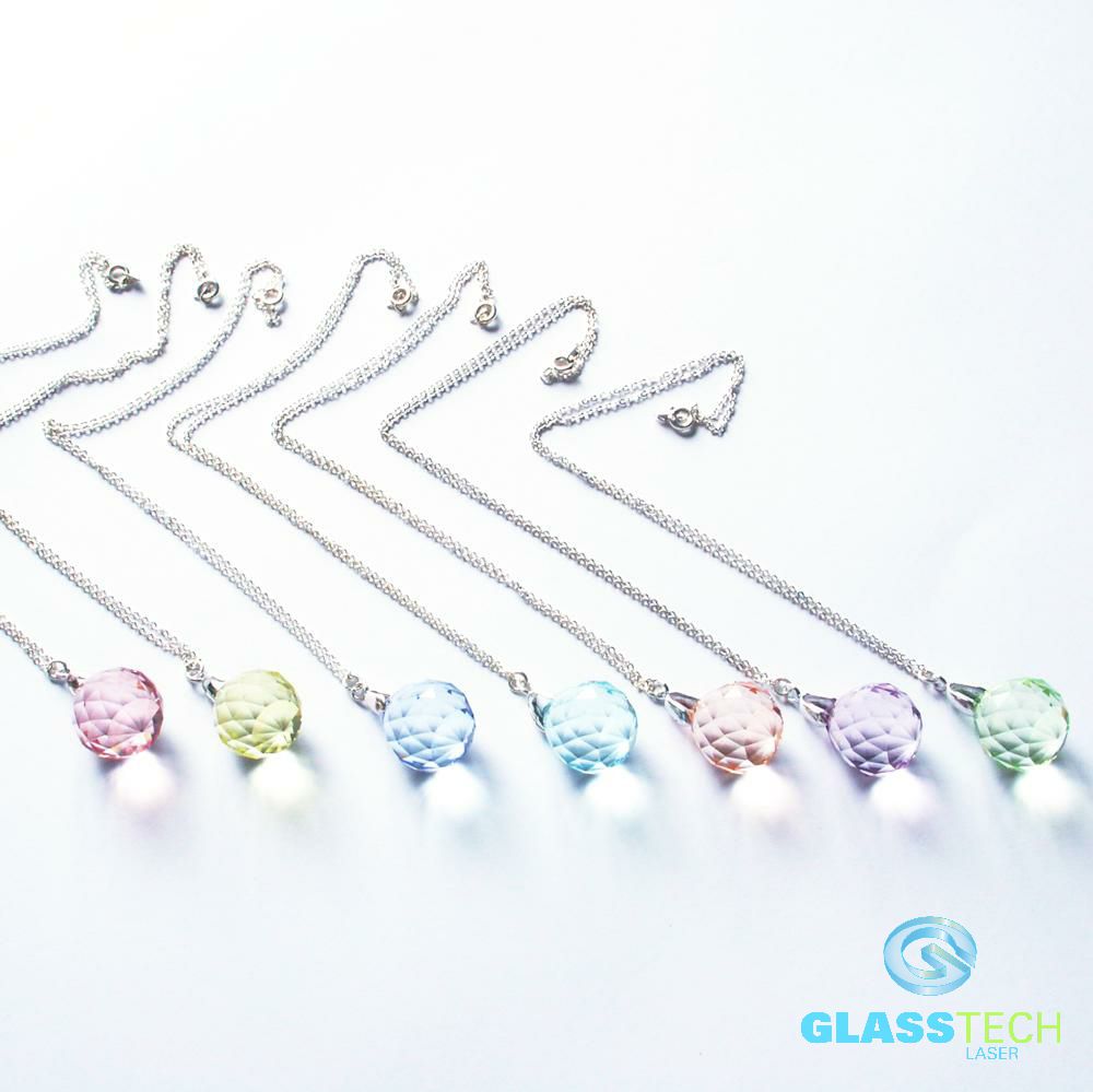 Feng Shui náhrdelník hvězda růžová