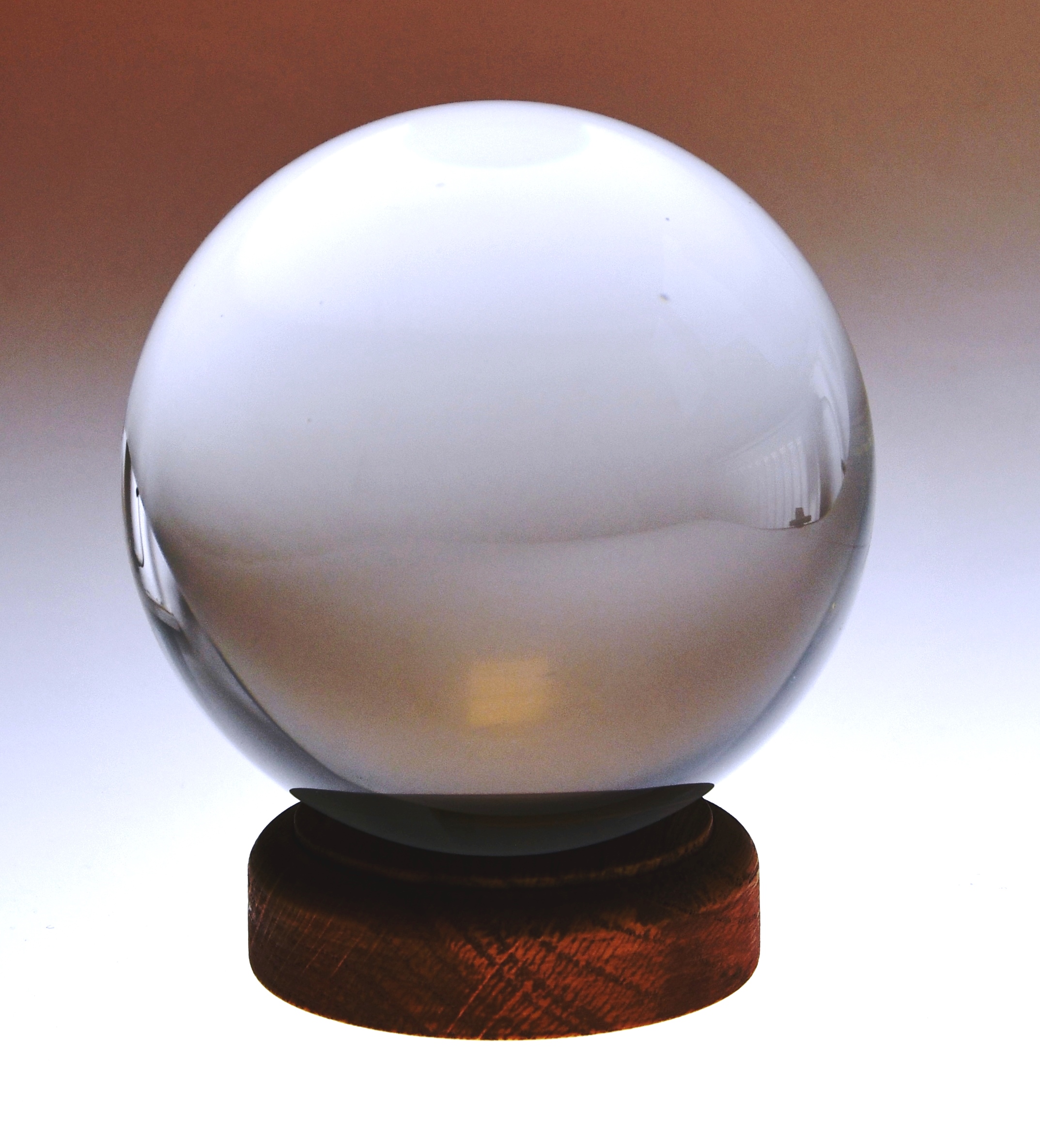 Křišťálová koule 110 mm se stojánkem - VÝHODNÝ KOMPLET !