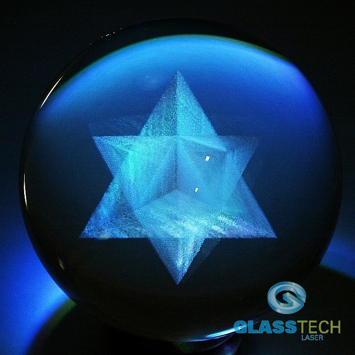 3D MERKABA v kouli 60 mm