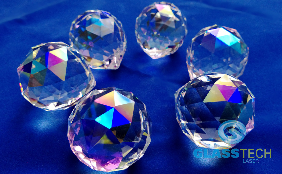 Duhové Feng Shui kyvadlo na zavěšení - 40 mm