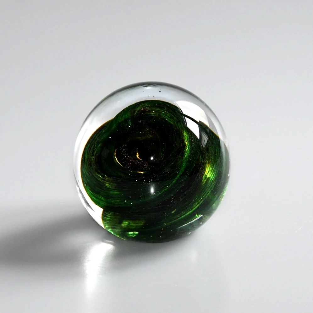 Těžítko - Zelená vlna - 90 mm