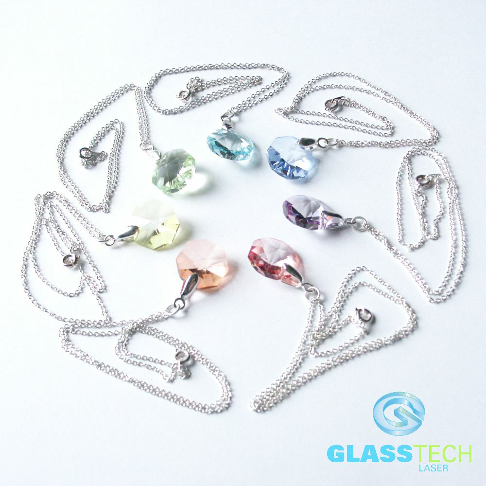 Feng Shui náhrdelník hvězda fialová